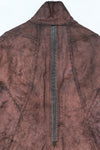 isaac sellam reflective leather jacket SULFUREUX TALMUD CUIVRE